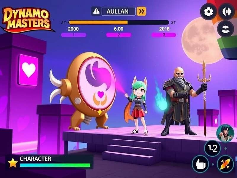 Dynamo Masters Gameplay Screenshot